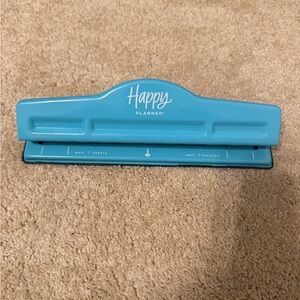 Happy Planner Disc Punch 9-Hole Punch Blue
